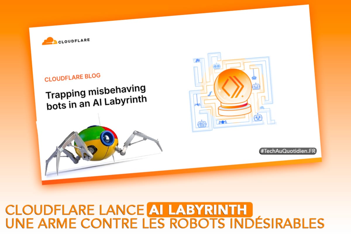 Cloudflare lance AI Labyrinth : une arme contre les robots indésirables
