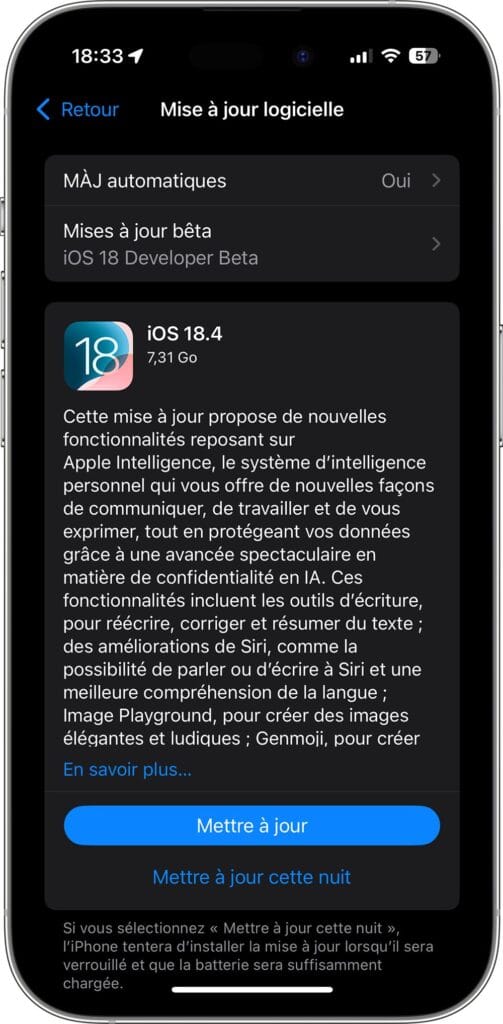 iOS 18.4