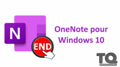 OneNote pour Windows 10 prendra fin en 2025