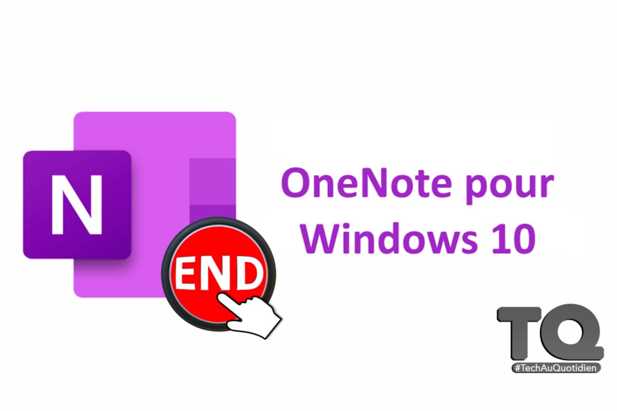 OneNote pour Windows 10 prendra fin en 2025
