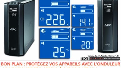 Bon plan : protégez vos appareils avec l’onduleur APC Back-UPS Pro 1500VA à 265,98 € (-37 %) !