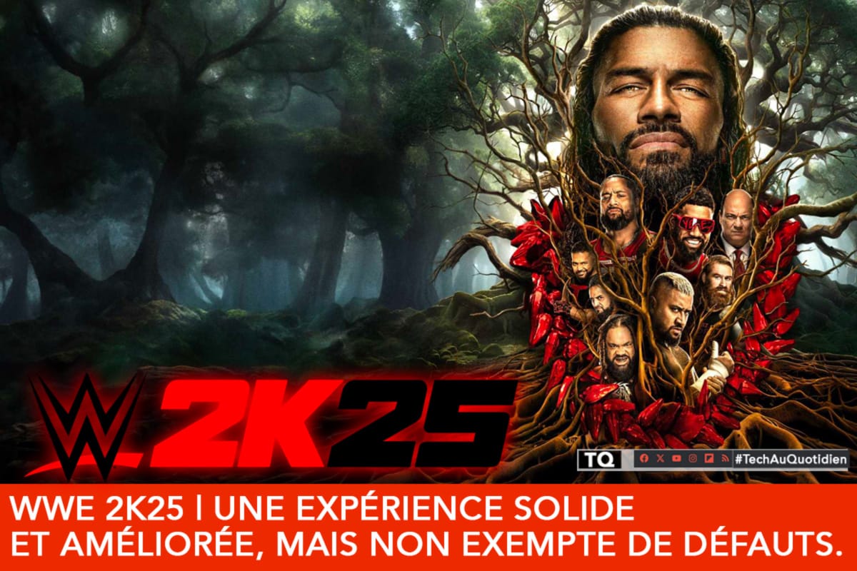 WWE 2K25 | Une expérience solide et améliorée, mais non exempte de défauts.