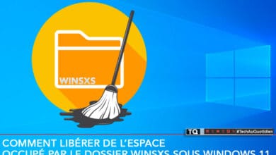 Comment libérer de l’espace occupé par le dossier WinSxS sous Windows 11