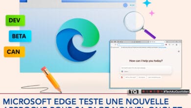 Microsoft Edge teste une nouvelle approche pour sa page Nouvel Onglet
