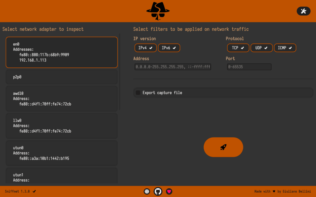 Sniffnet : un outil très simple pour surveiller votre réseau