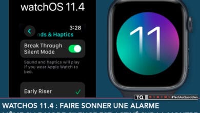 watchOS 11.4 : faire sonner une alarme même si le mode silence est activé sur la montre