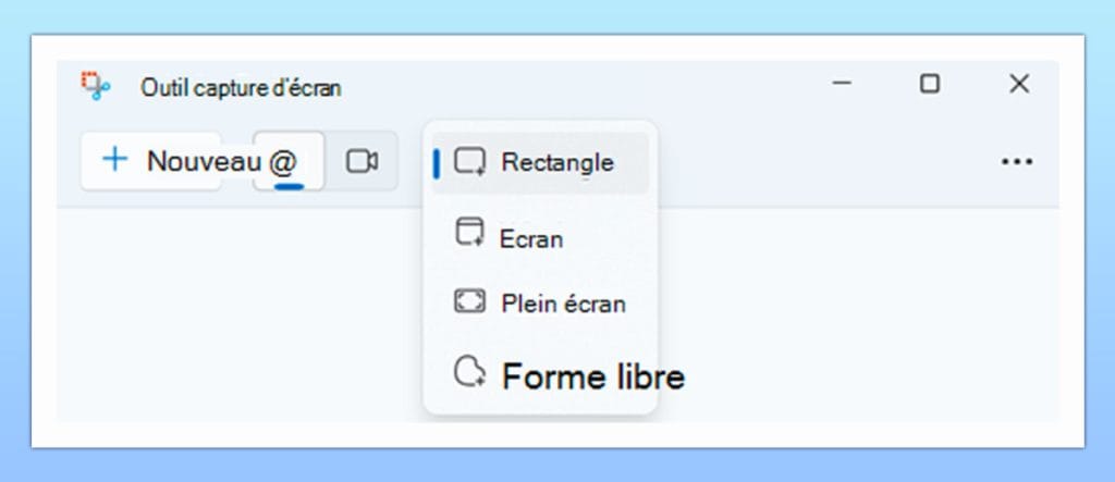 Étape 2 : Choisir un Mode de Capture