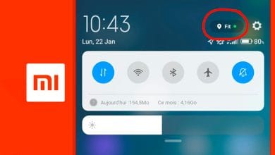 Un point vert ou orange apparaît en haut de l’écran de votre Xiaomi