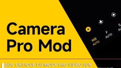 Bug critique du mode Pro vidéo sur smartphones Xiaomi : une correction en vue