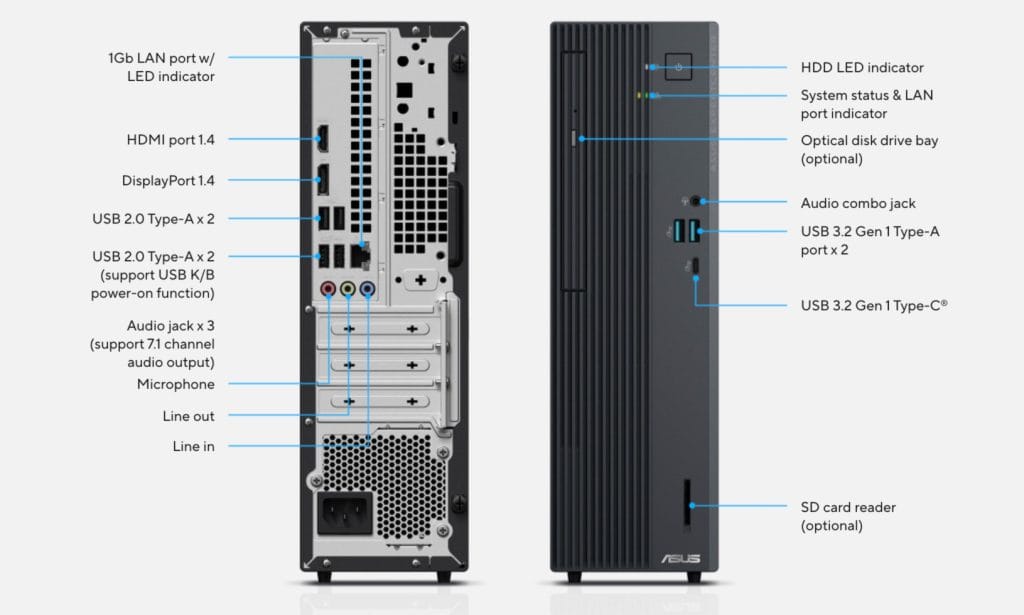 ASUS dévoile l’ExpertCenter P500 SFF