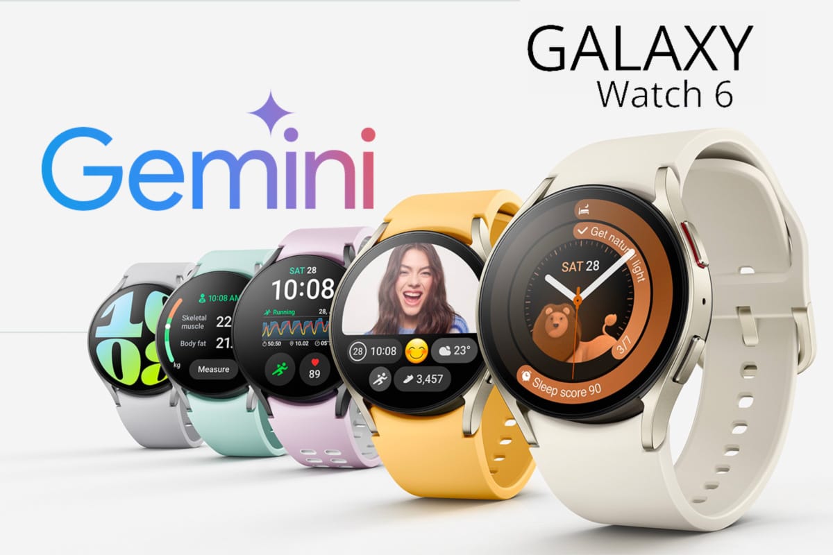 Galaxy Watch 6 et Gemini AI