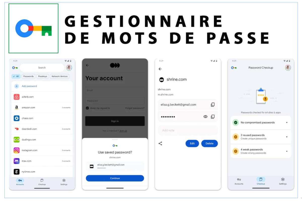 Gestionnaire de mots de passe