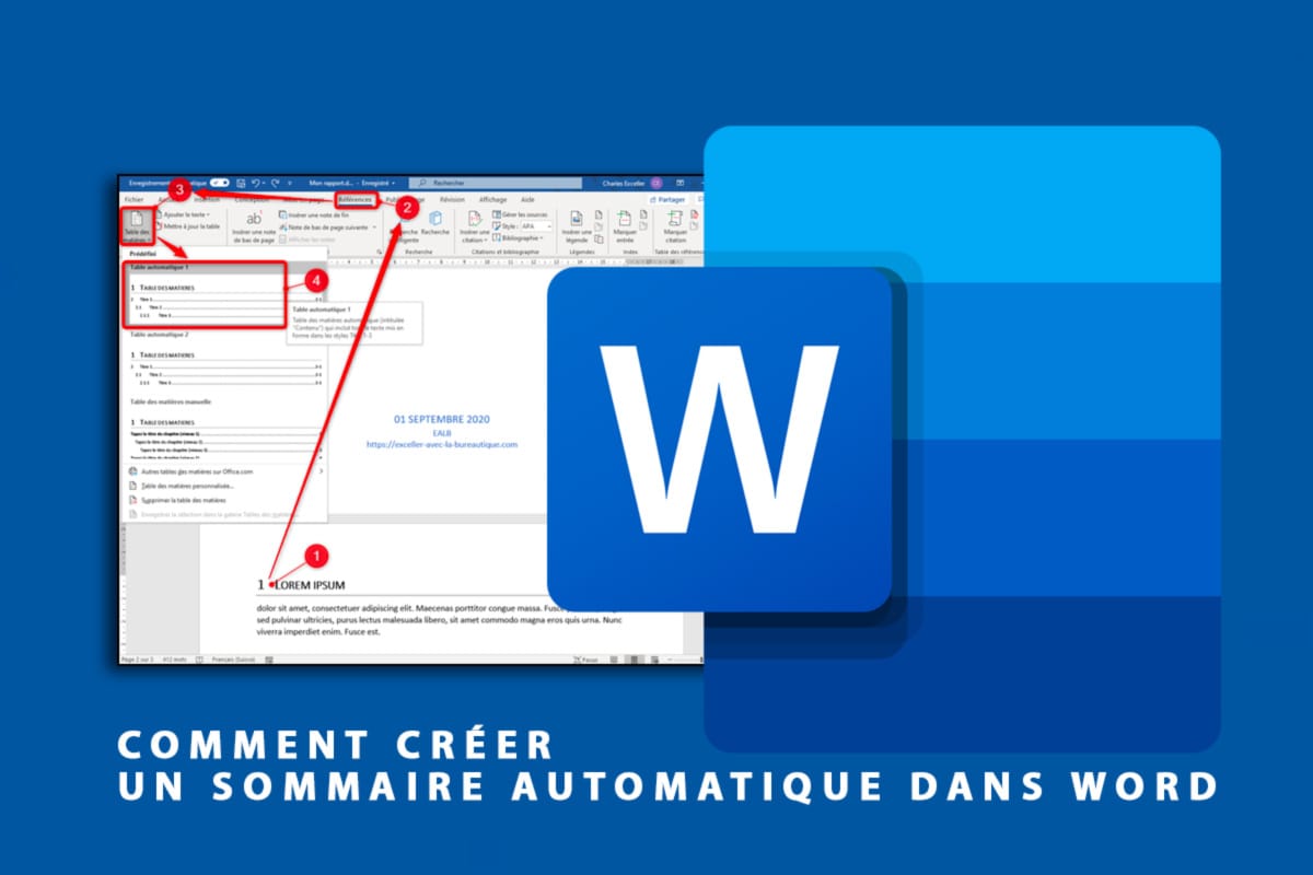 sommaire-word-automatique