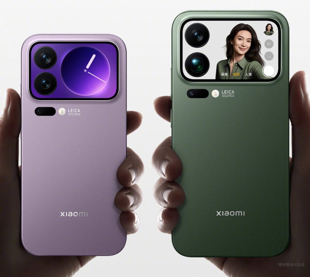 Xiaomi 17 design