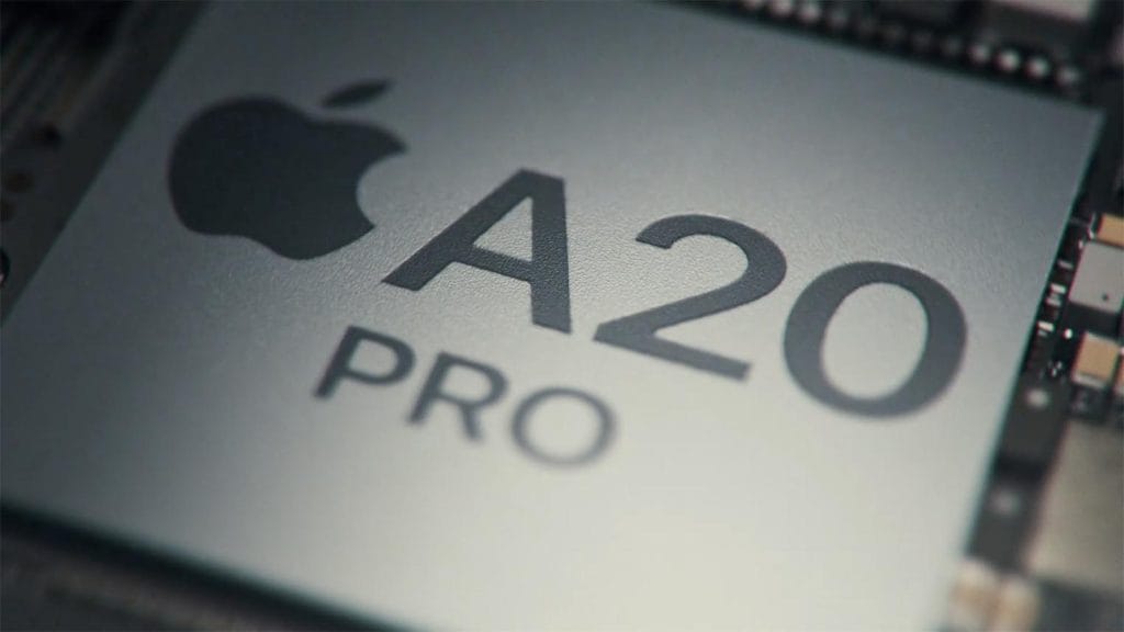 Puce A20 Pro gravée en 2 nm et puce modem C2