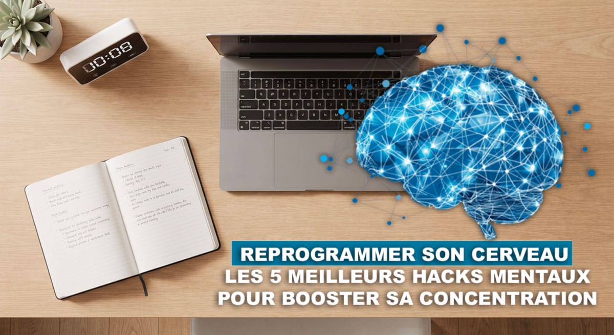 Mise en situation d'un bureau optimisé pour la concentration et l'organisation des tâches quotidiennes.