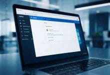 Écran d'ordinateur affichant les paramètres de Google Chrome lors d'une mise à jour de sécurité d'urgence.
