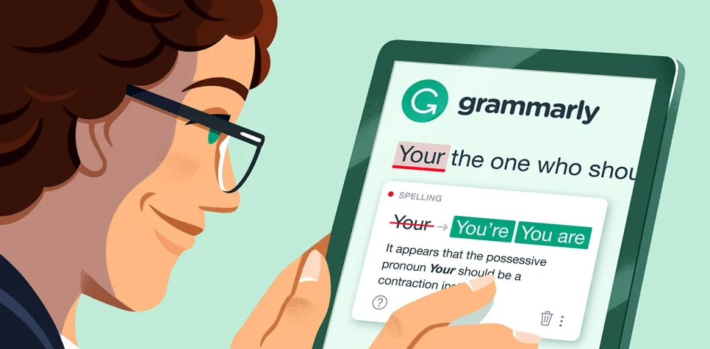 Correction et réécriture : Grammarly à la place de Quillbot