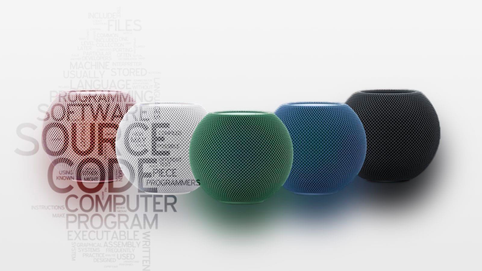 Le HomePod mini 2 fait son apparition dans le code Apple avec cinq finitions inédites.