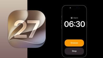Le nouveau curseur d'iOS 27 permet de régler le volume du réveil indépendamment du reste.