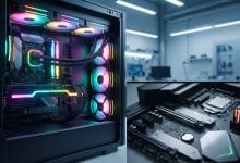 Nettoyage et optimisation des composants matériels d'un ordinateur de jeu pour maximiser le nombre d'images par seconde.