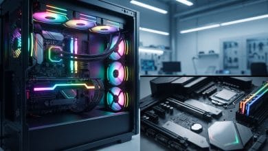 Nettoyage et optimisation des composants matériels d'un ordinateur de jeu pour maximiser le nombre d'images par seconde.