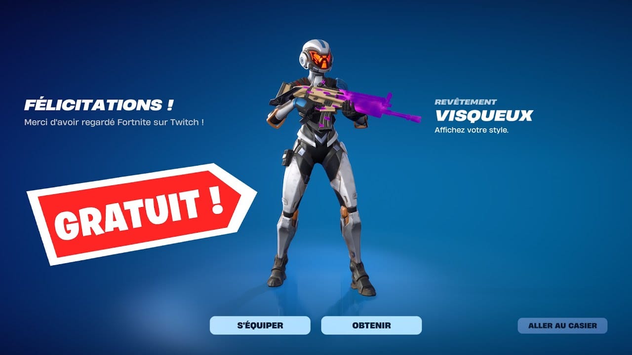 Récompense gratuite Fortnite : débloquez le nouveau cosmétique