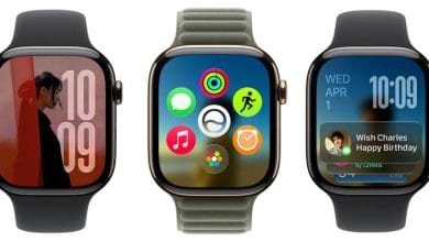watchOS 27.2 réintroduit le sélecteur d'applications via un appui prolongé au bas de l'écran.