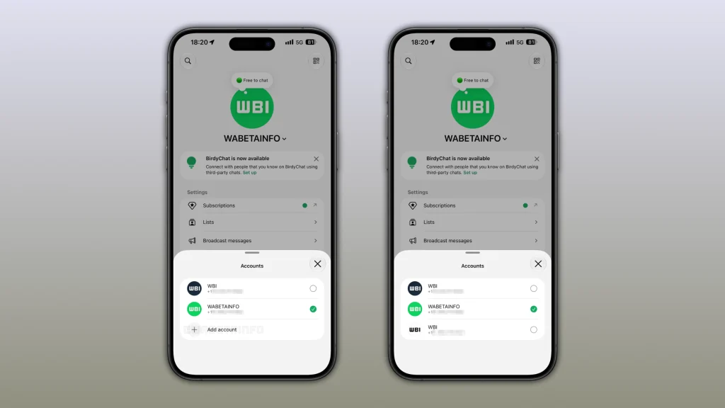 WhatsApp teste une fonctionnalité sur iOS pour prendre en charge un troisième profil sur le même smartphone.