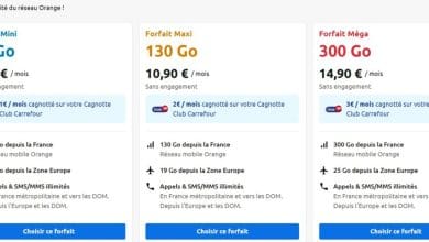 Carrefour Mobile forfait : réseau Orange et cagnotte courses dès 6,90 €