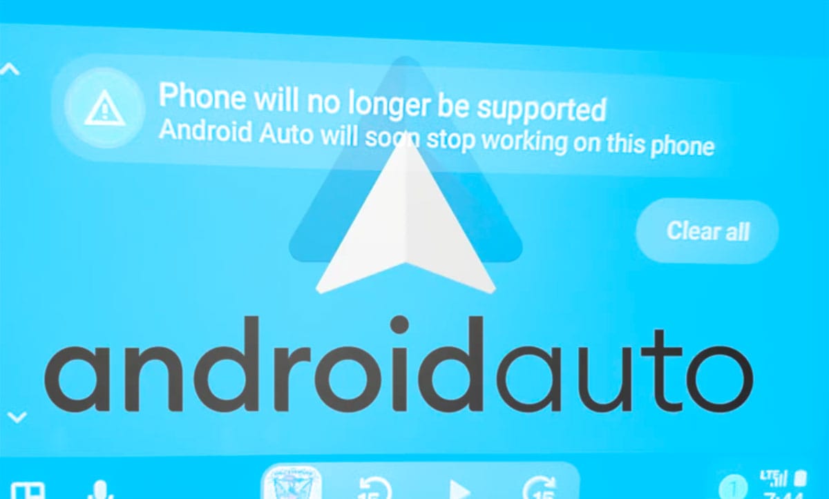 Une notification annonce la fin programmée du support d'Android Auto sur les versions obsolètes d'Android.