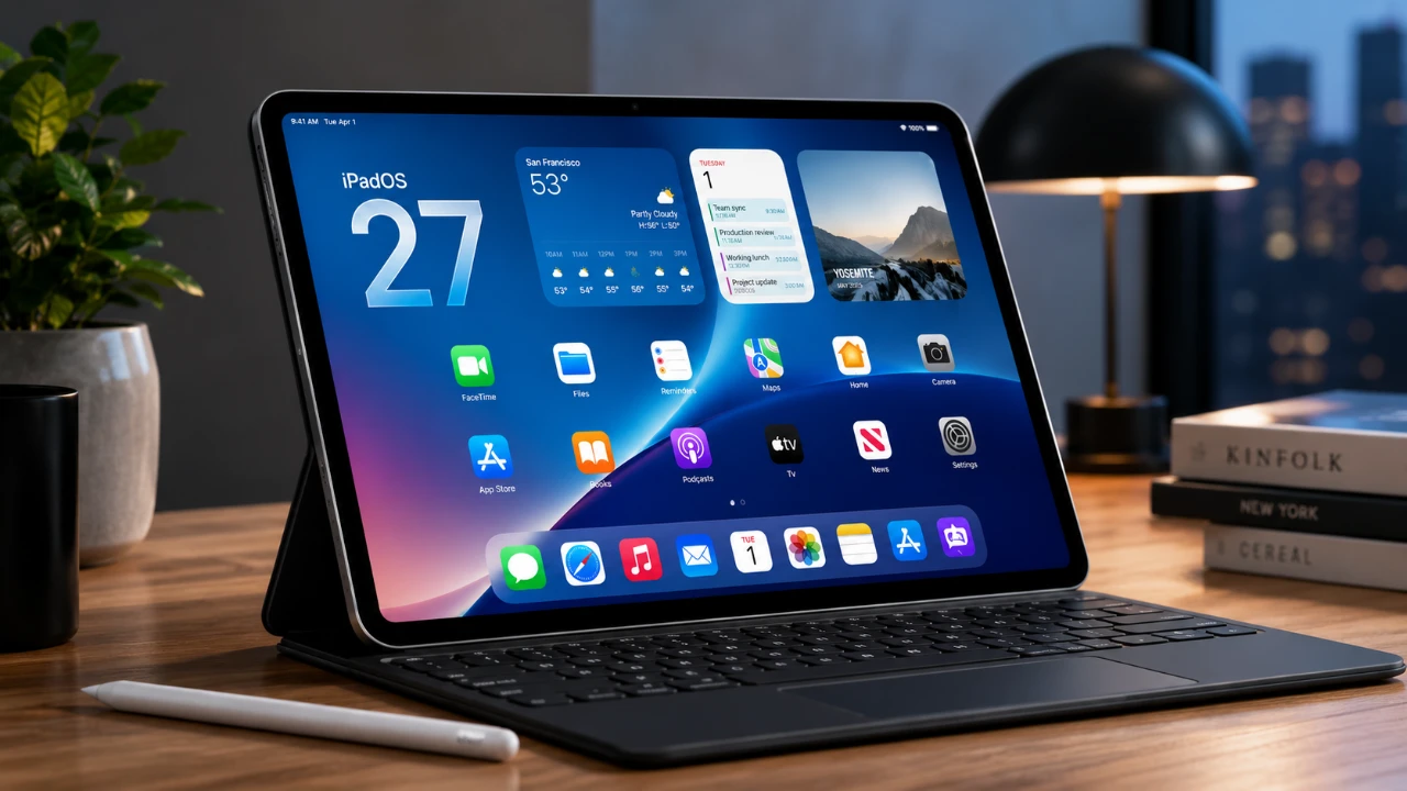 iPadOS 27.2 introduit un menu contextuel Siri pour le texte et les profils utilisateurs dans l'application Apple TV. Découvrez les nouveautés pour iPad.