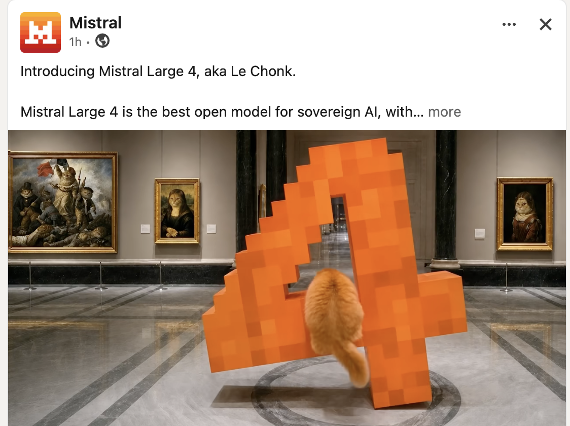 Le modèle Mistral Chonk se positionne face aux géants américains et asiatiques de l'IA.